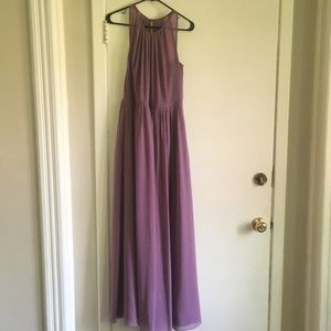 Bill Levkoff Wisteria Full Length Bridesmaid Dress